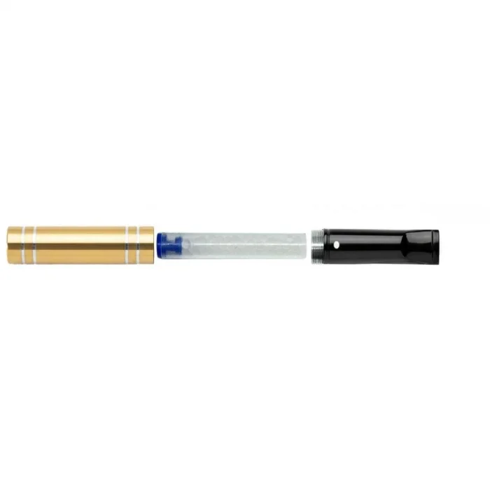 The White Spot Kısa Sigara Ağızlığı 9mm İçin Gold/Krom