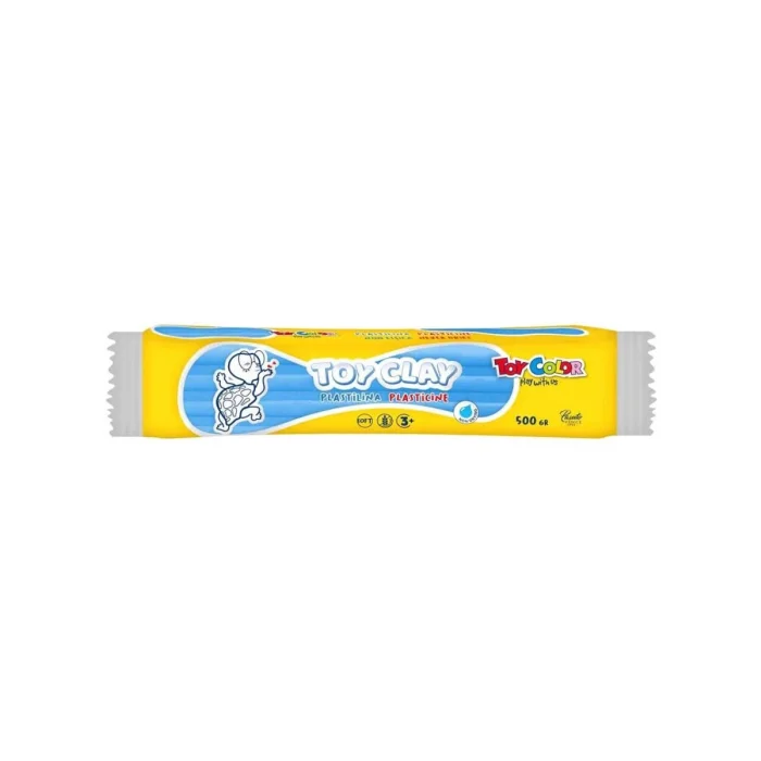 Toy Color Plastilin Kurumayan Modelleme Hamuru 500 gr. Açık Mavi