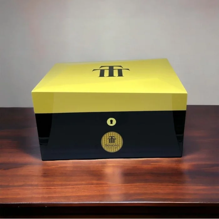 Trinidad İspanyol Sedir Sarı Humidor Puro Kutusu 50s