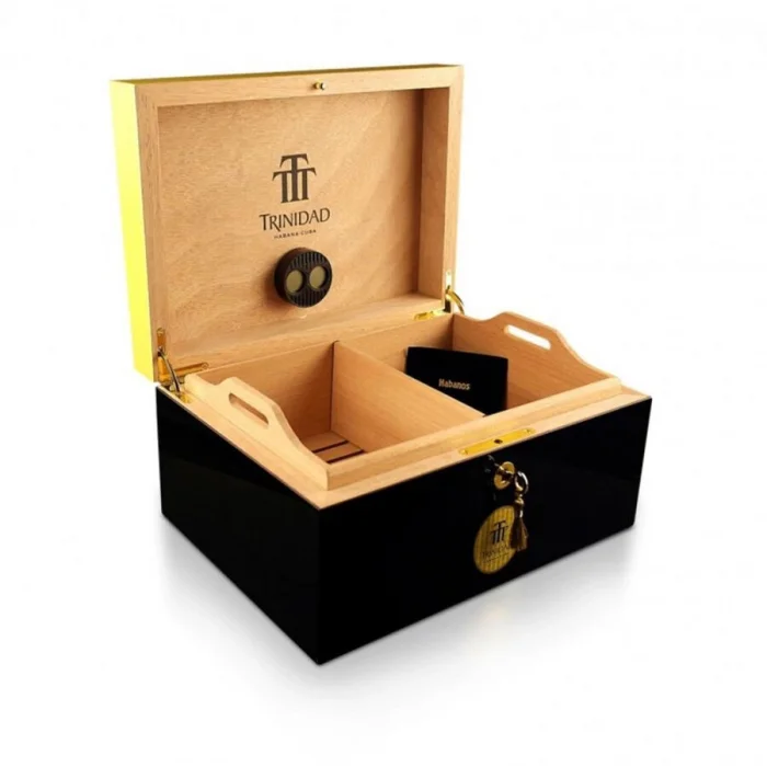 Trinidad İspanyol Sedir Sarı Humidor Puro Kutusu 50s
