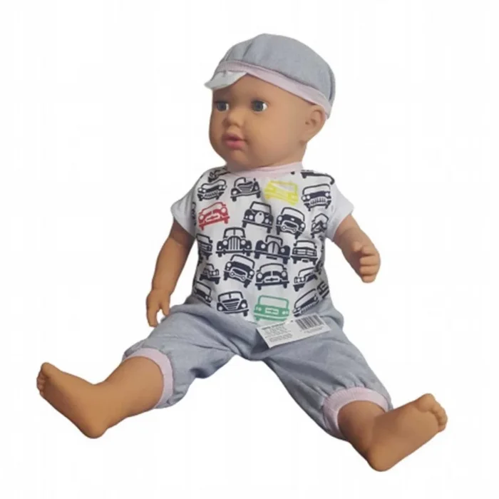 Türkçe Konuşan Tombul Kel Bebek Büyük Boy 60 Cm
