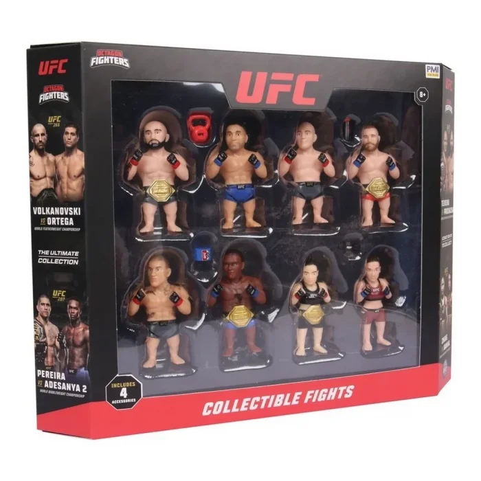 UFC Kafes Dövüşçüleri 8'li Koleksiyon Figür Seti