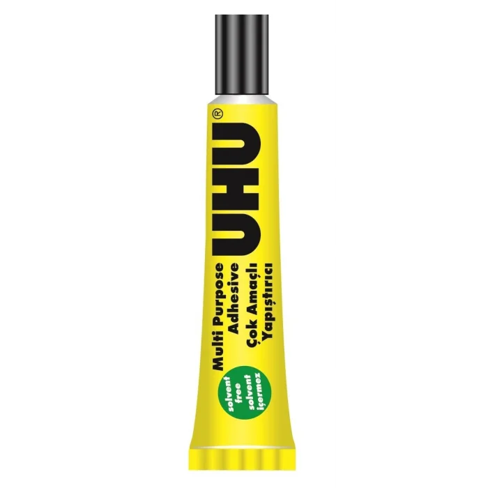 Uhu Genel Amaçlı Solventsiz Sıvı Yapıştırıcı 7 ml.