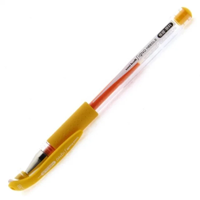 Uni-ball Signo Needle 0.38 İğne Uçlu Jel Kalem SARI