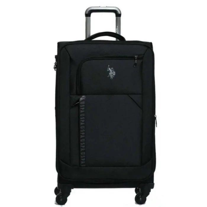 U.S. Polo Assn. Erkek Siyah Orta Boy Valiz