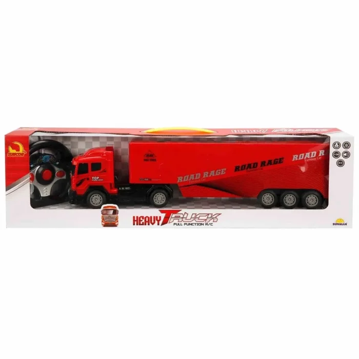 Uzaktan 1:32 Kumandalı Işıklı Tır 50 cm.