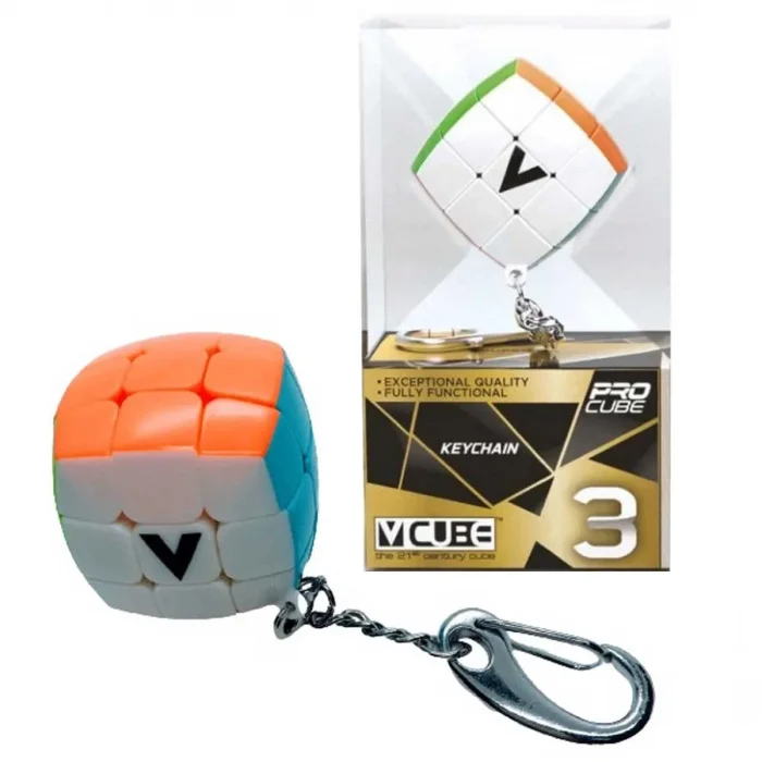V-Cube Pillow Anahtarlık Rubik Zeka Küpü 3x3