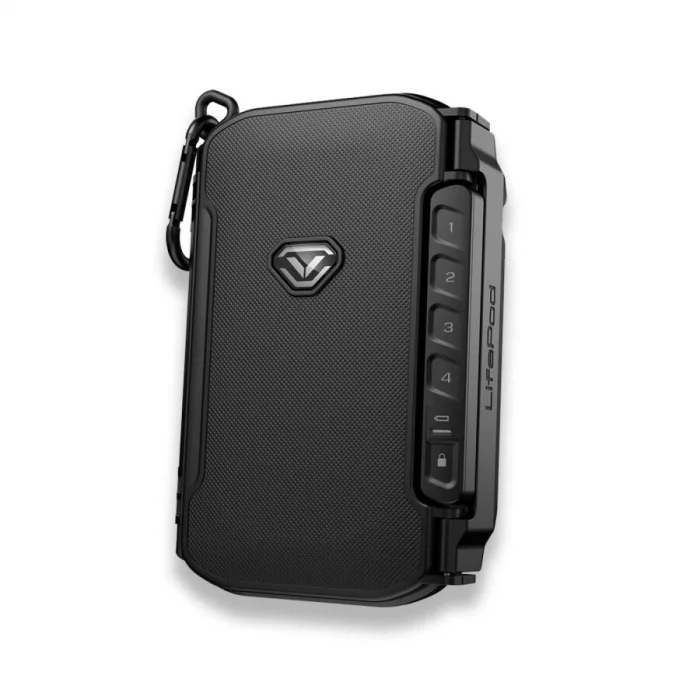 Vaultek Lifepod X Mini Seyahat Humidoru Siyah 4lü