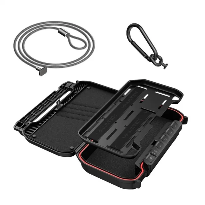 Vaultek Lifepod X Mini Seyahat Humidoru Siyah 4lü