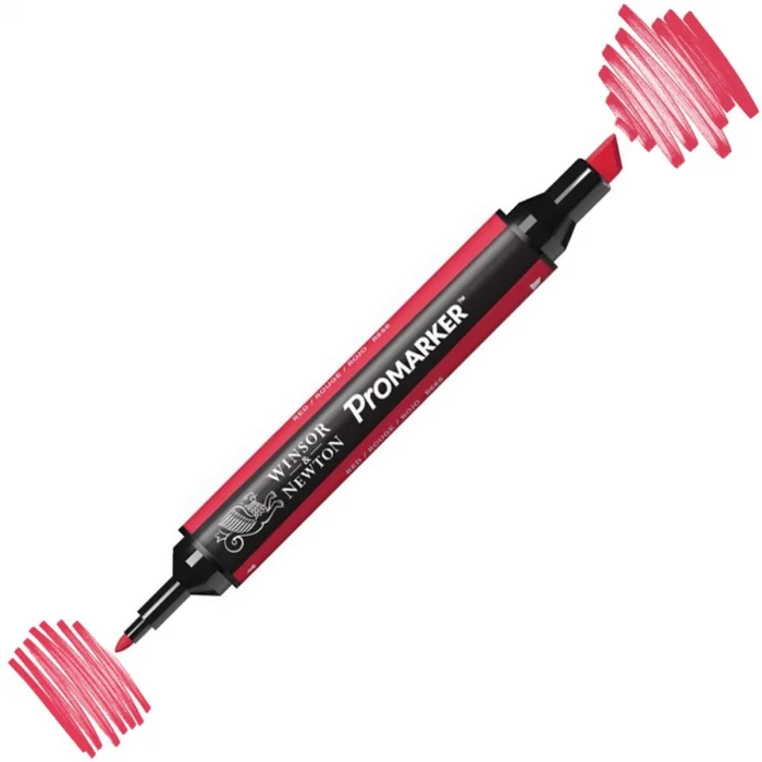 Winsor & Newton ProMarker Kalem Red R666