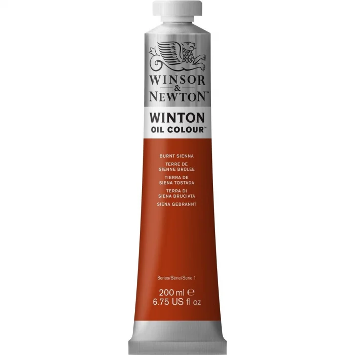 Winsor & Newton Winton Yağlı Boya 200 ml.  2 Burnt Sienna