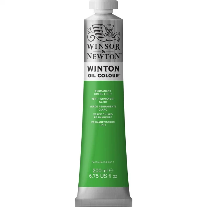 Winsor & Newton Winton Yağlı Boya 200 ml. 48 Permanent Green Light