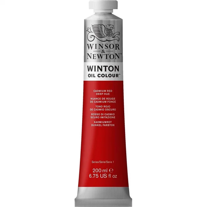 Winsor & Newton Winton Yağlı Boya 200 ml.  6 Cadmium Red Deep Hue