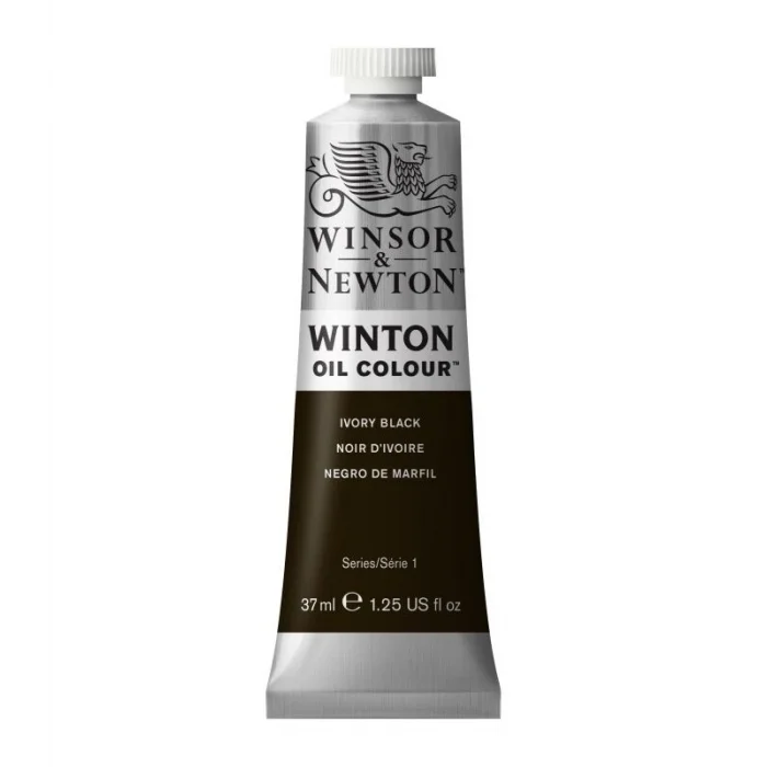 Winsor & Newton Winton Yağlı Boya 37 ml. 24 Ivory Black