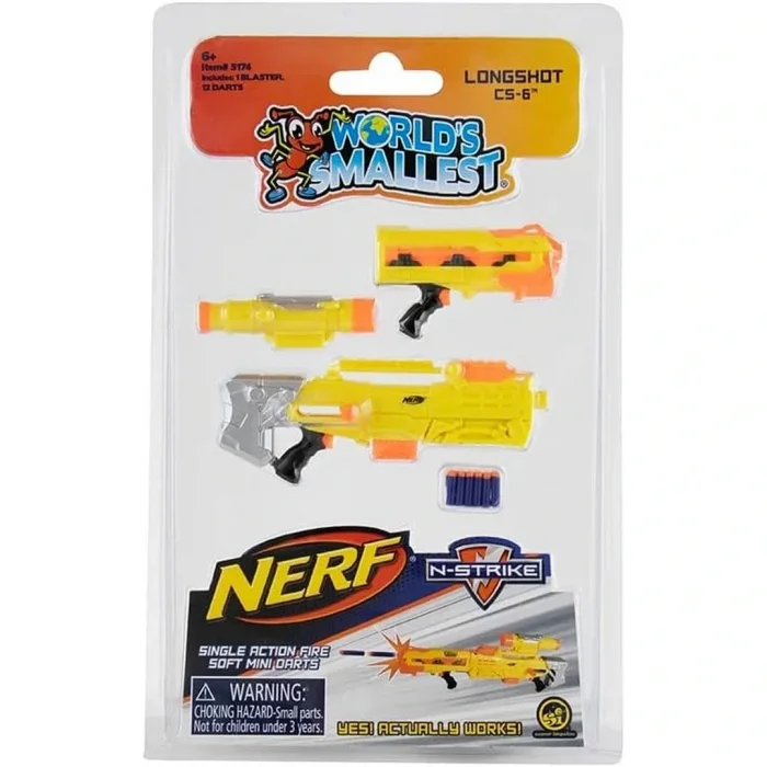 World's Smallest Nerf Seri 1