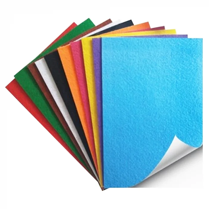 Yapışkanlı Karışık Keçe Tabaka 50x70