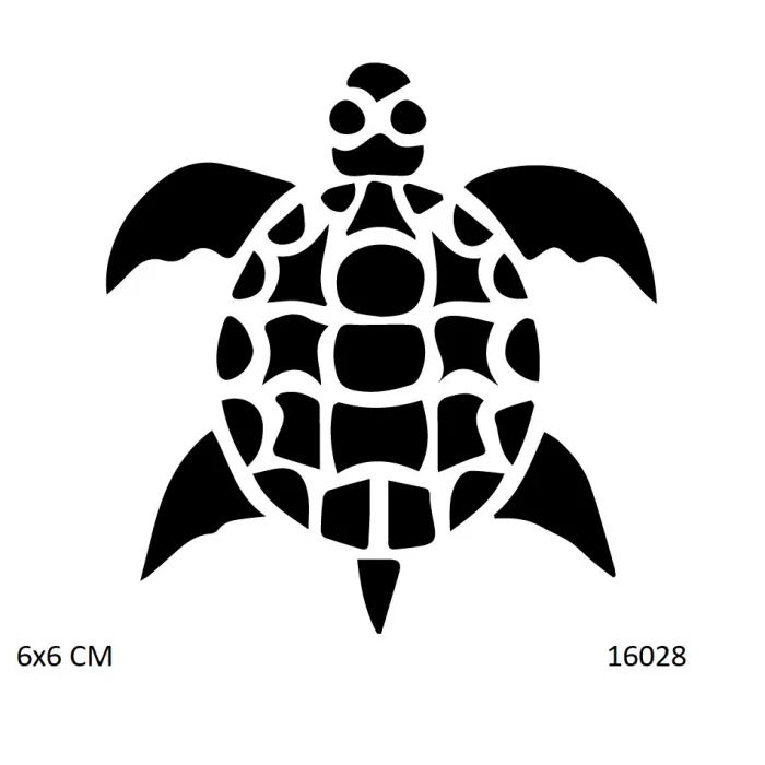 Yavru Caretta Geçici Dövme Şablonu