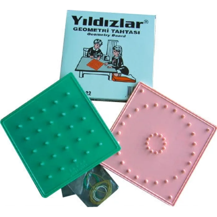 Yıldızlar Plastik Geometri Tahtası