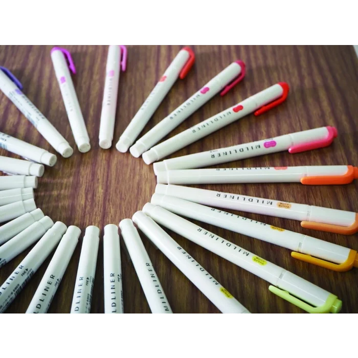 Zebra Mildliner Çift Uçlu İşaretleme Kalemi Seti 25 Color Box Set