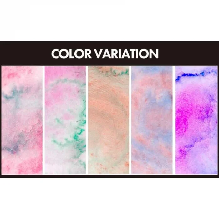 Zig Gansai Tambi Tablet Sulu Boya Seti Granulating Colors 5 Renk + 1 Boş Tablet
