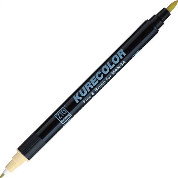 Zig Kurecolor Fine & Brush for MANGA Marker Çizim Kalemi 424 Light Bisque