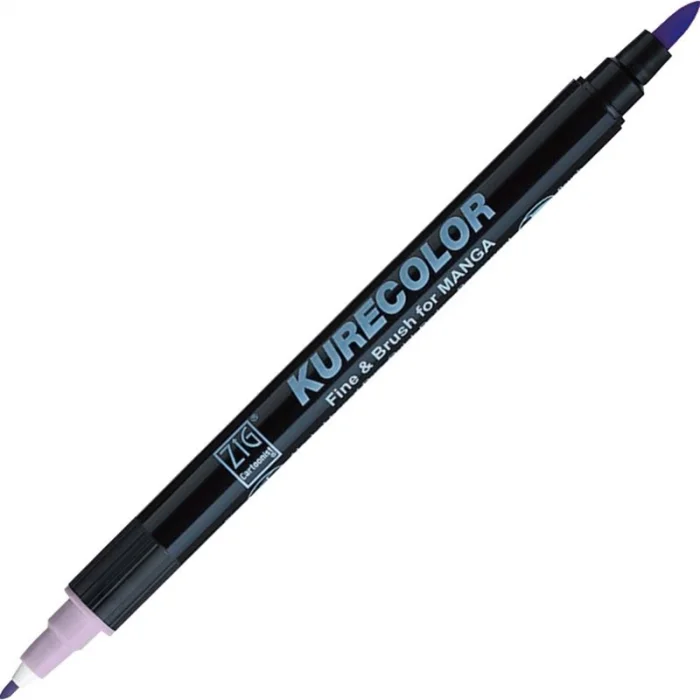 Zig Kurecolor Fine & Brush for MANGA Marker Çizim Kalemi 602 Lilac