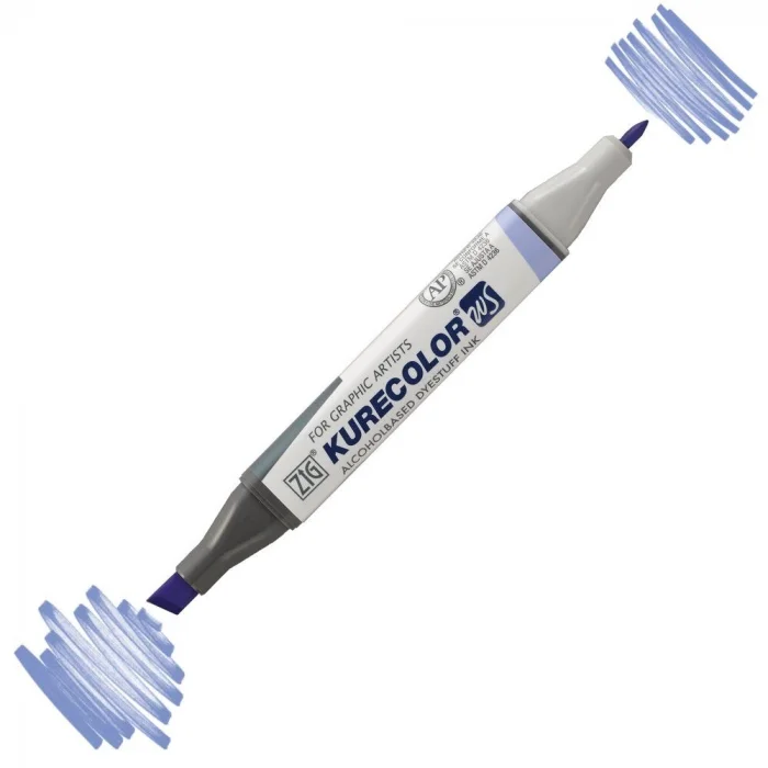 Zig Kurecolor Twin S Grafik Çizim Marker Kalemi 602 Lilac
