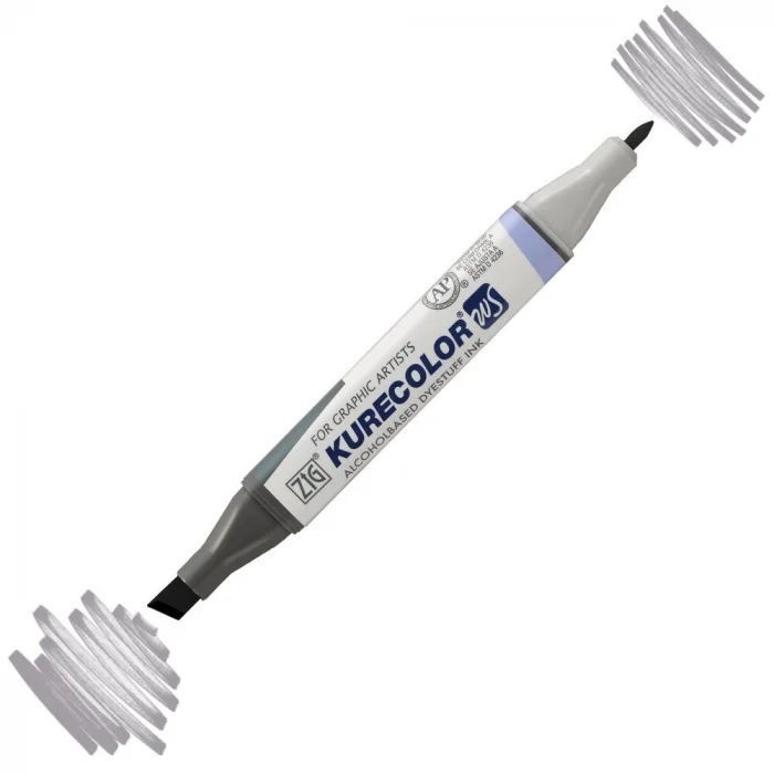 Zig Kurecolor Twin S Grafik Çizim Marker Kalemi 803 Gray Brown