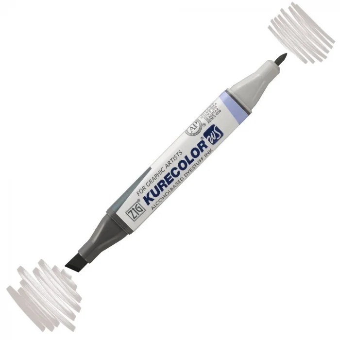 Zig Kurecolor Twin S Grafik Çizim Marker Kalemi C.04 Cool Gray 4