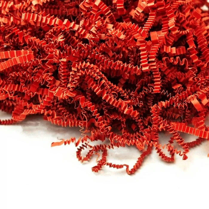 Zigzag Kırpık Kağıt 250gr -Kırmızı-