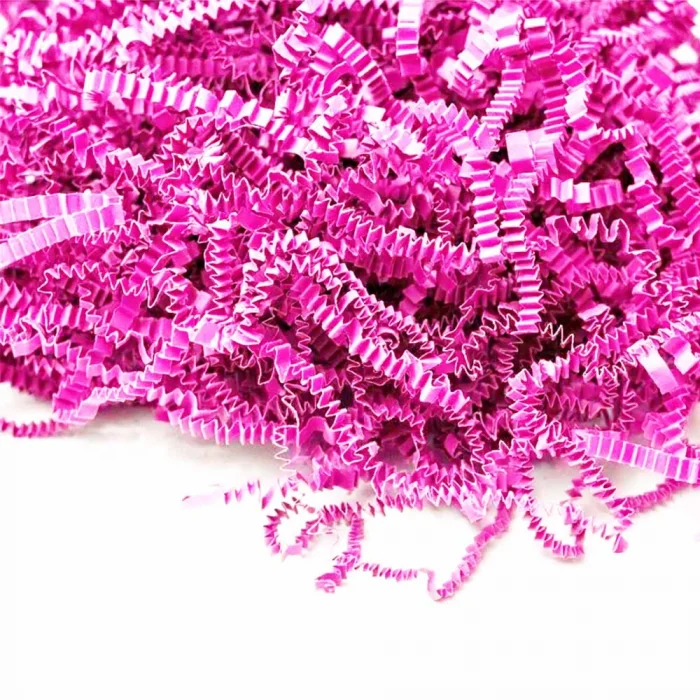 Zigzag Kırpık Kağıt 250gr -Pembe-