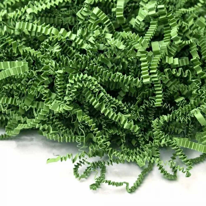 Zigzag Kırpık Kağıt 250gr -Yeşil-