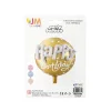 3D Kabartma Happy Birthday Yazılı Doğum Günü Balonu