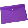 Abka Şeffaf Çıtçıtlı Dosya A4 MOR