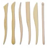 Ahşap Ebeşuar Modelaj Seti 6 Parça 15 cm.