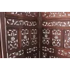 Ahşap Maun Rengi El Oyması Paravan NO:A