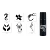 Akrep Ve Balık Geçici Sprey Dövme Seti Spray Tatto