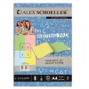 Alex Schoeller A4 Renkli Bloknot 80 gr. Çizgili 60lı