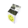 Angelo Smile Metal Kısa Sig. Kutusu Krom (Paket için)