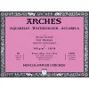 Arches Sulu Boya Defteri Blok Sıcak Baskı - Düz Doku 300 gr. 23x31 cm. 20 Yaprak