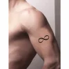 Aritmetik Sonsuzluk 1 Tattoo Geçici Dövme Şablonları Kına Kalıpları