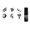 Aslan Ve Yılan Geçici Sprey Dövme Seti Spray Tatto