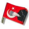 Atatürk Bayrağı Sopalı 50x75 cm