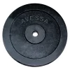 Avessa 15 kg Siyah Plaka Ağırlık Bar Plakası