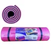 Avessa 16 mm Çift Taraflı Pilates Minderi Pembe-Siyah