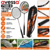 Avessa 7100-E Grafit Badmington Raketi Seti