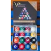 Avessa Bb-Ball-300 Amerikan Bilardo Topu Amatör 16lı
