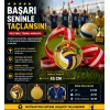 Avessa Mad-Vol-1 Voleybol Figürlü Madalya 6,5 Cm