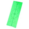 Avessa Rym-Green Kauçuk Yoga Mat Yeşil