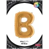 B Harf Altın Folyo Balon 40